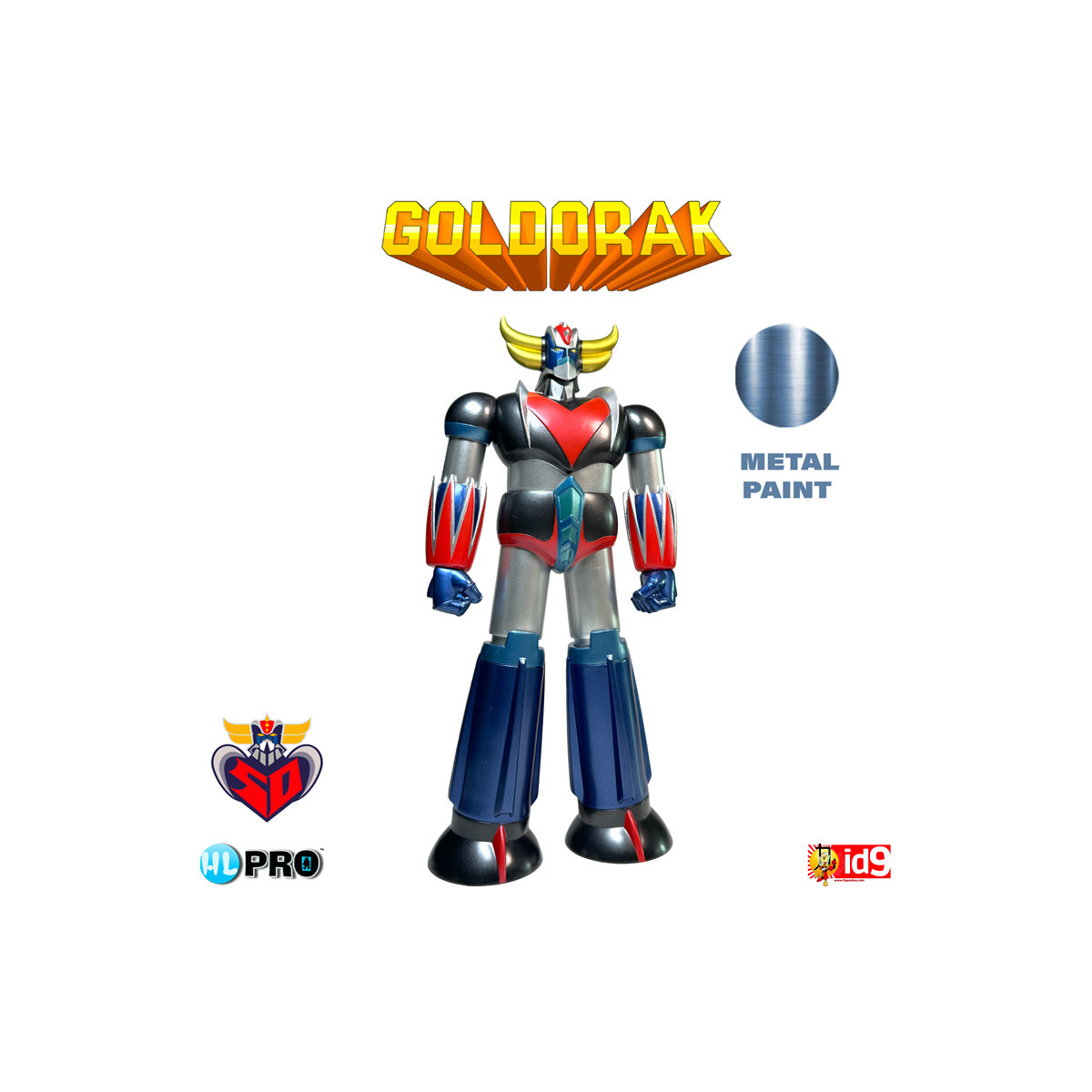 HL Pro - Grendizer Metallic Touch 50Th Anniv 60cm (Deutsches Logo)