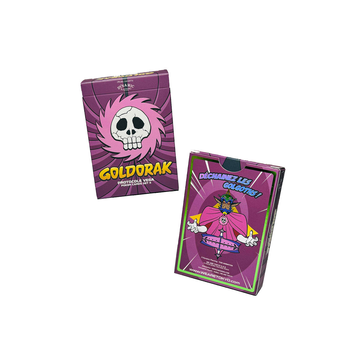 Goldorak - 54 Karten Poker Set - Vega Protocole Poker Karten Set II - Wir sind Tokyo