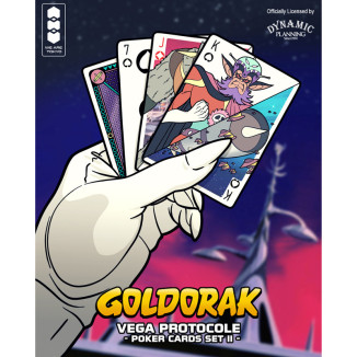 Goldorak - 54 Karten Poker Set - Vega Protocole Poker Karten Set II - Wir sind Tokyo