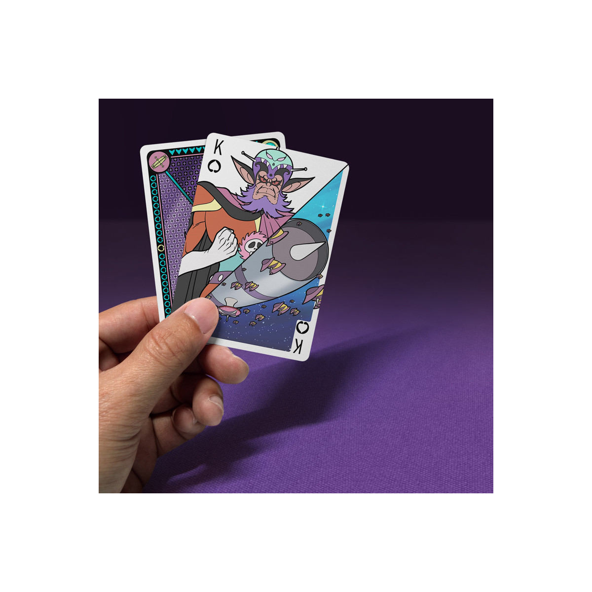 Goldorak - 54 Karten Poker Set - Vega Protocole Poker Karten Set II - Wir sind Tokyo