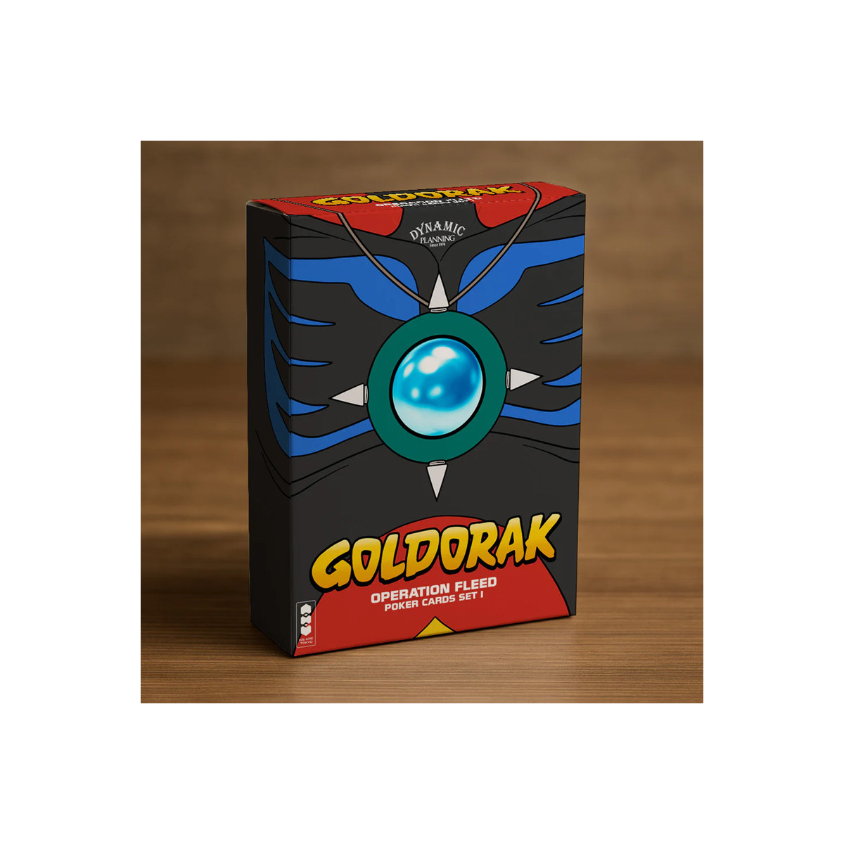 Goldorak - 54 Karten Poker Set - Operation Fleed Poker Karten Set I - Wir sind Tokyo