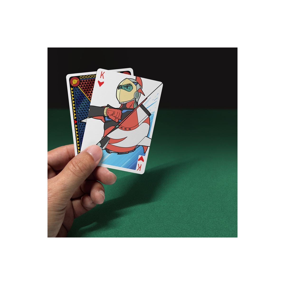 Goldorak - 54 Karten Poker Set - Operation Fleed Poker Karten Set I - Wir sind Tokyo