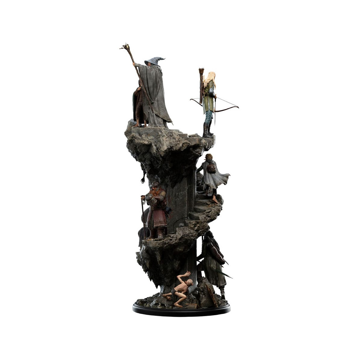 Der Herr der Ringe Statuette Masters Collection - Die Gemeinschaft des Ringes Limited Edition 1/6