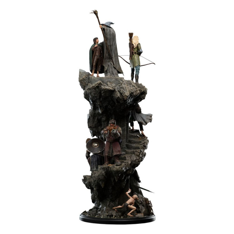 Der Herr der Ringe Statuette Masters Collection - Die Gemeinschaft des Ringes Limited Edition 1/6