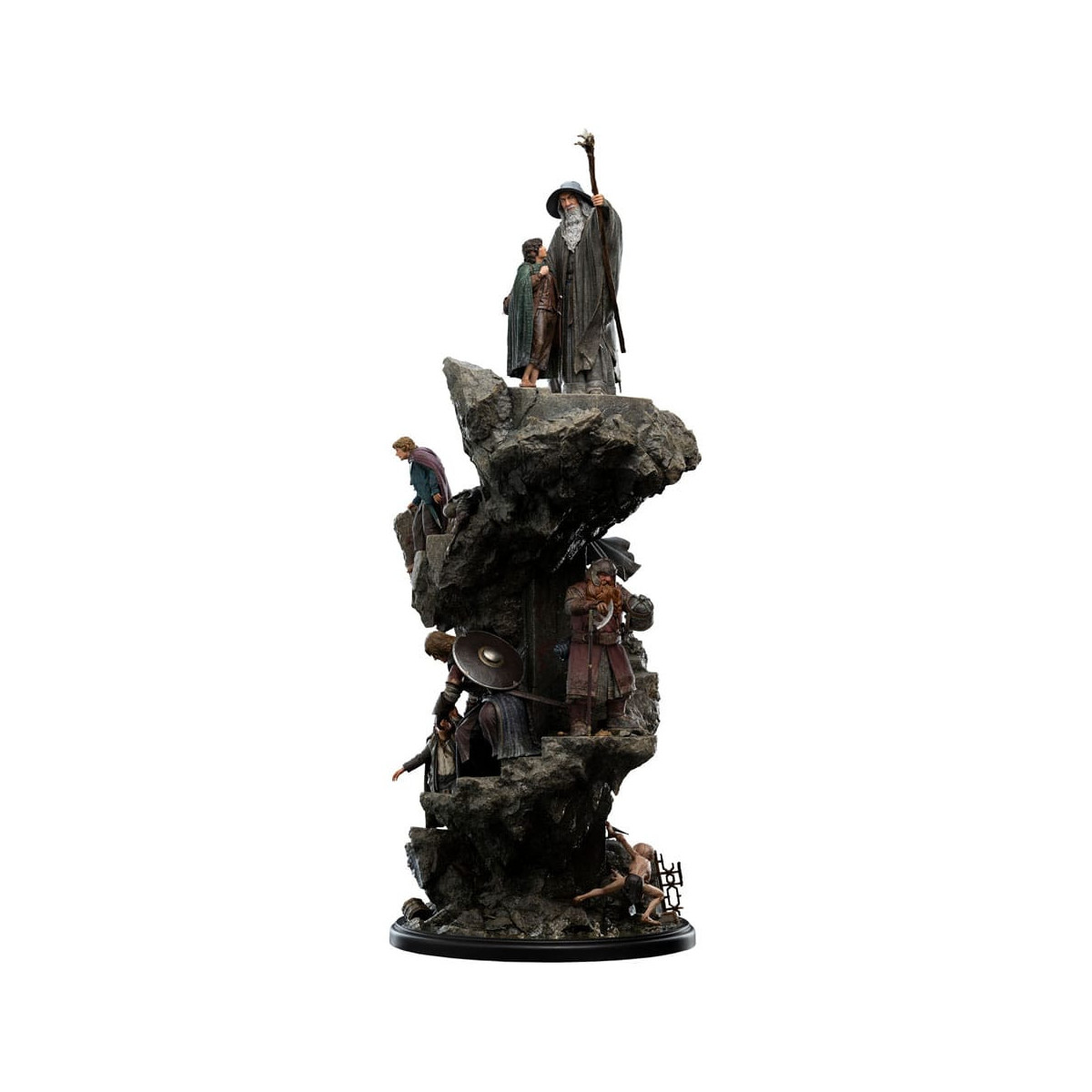 Der Herr der Ringe Statuette Masters Collection - Die Gemeinschaft des Ringes Limited Edition 1/6