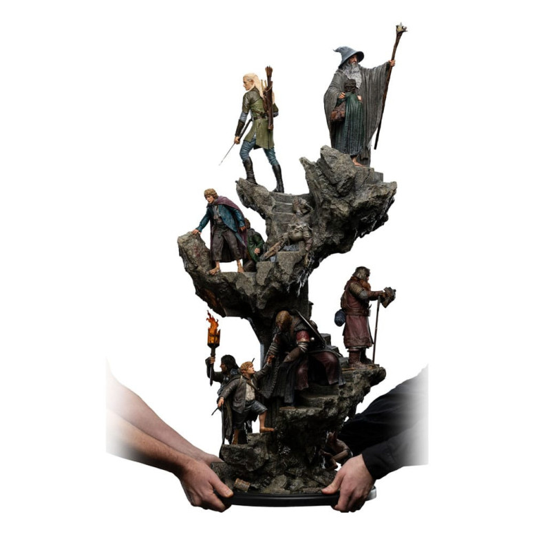 Der Herr der Ringe Statuette Masters Collection - Die Gemeinschaft des Ringes Limited Edition 1/6