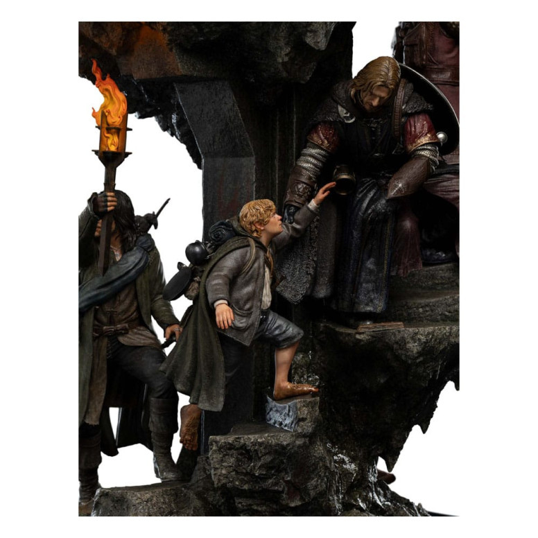 Der Herr der Ringe Statuette Masters Collection - Die Gemeinschaft des Ringes Limited Edition 1/6