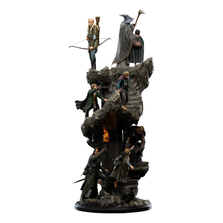 Der Herr der Ringe Statuette Masters Collection - Die Gemeinschaft des Ringes Limited Edition 1/6