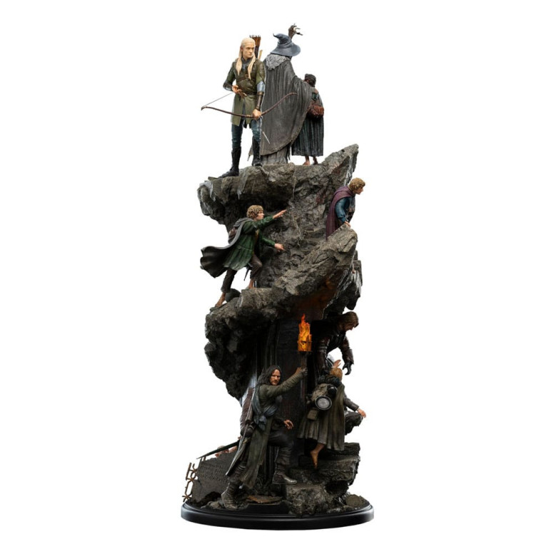 Der Herr der Ringe Statuette Masters Collection - Die Gemeinschaft des Ringes Limited Edition 1/6