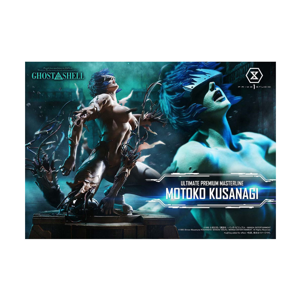Prime 1 Studio Ghost in the Shell - Motoko Kusanagi Ultimate Premium Masterline Serie 1/4