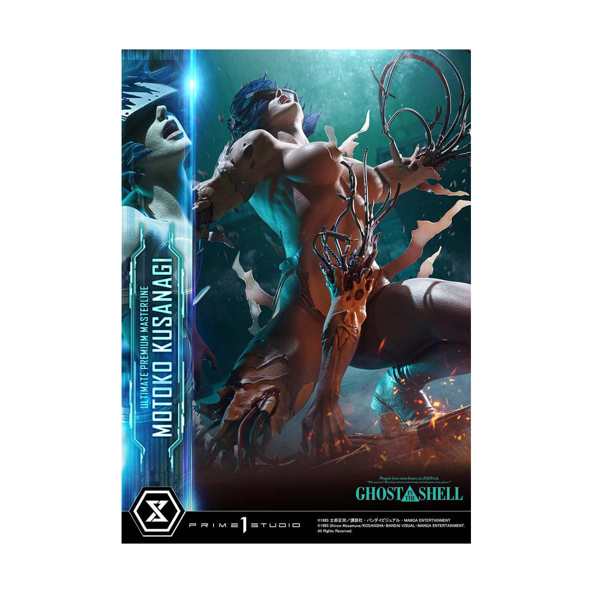 Prime 1 Studio Ghost in the Shell - Motoko Kusanagi Ultimate Premium Masterline Serie 1/4