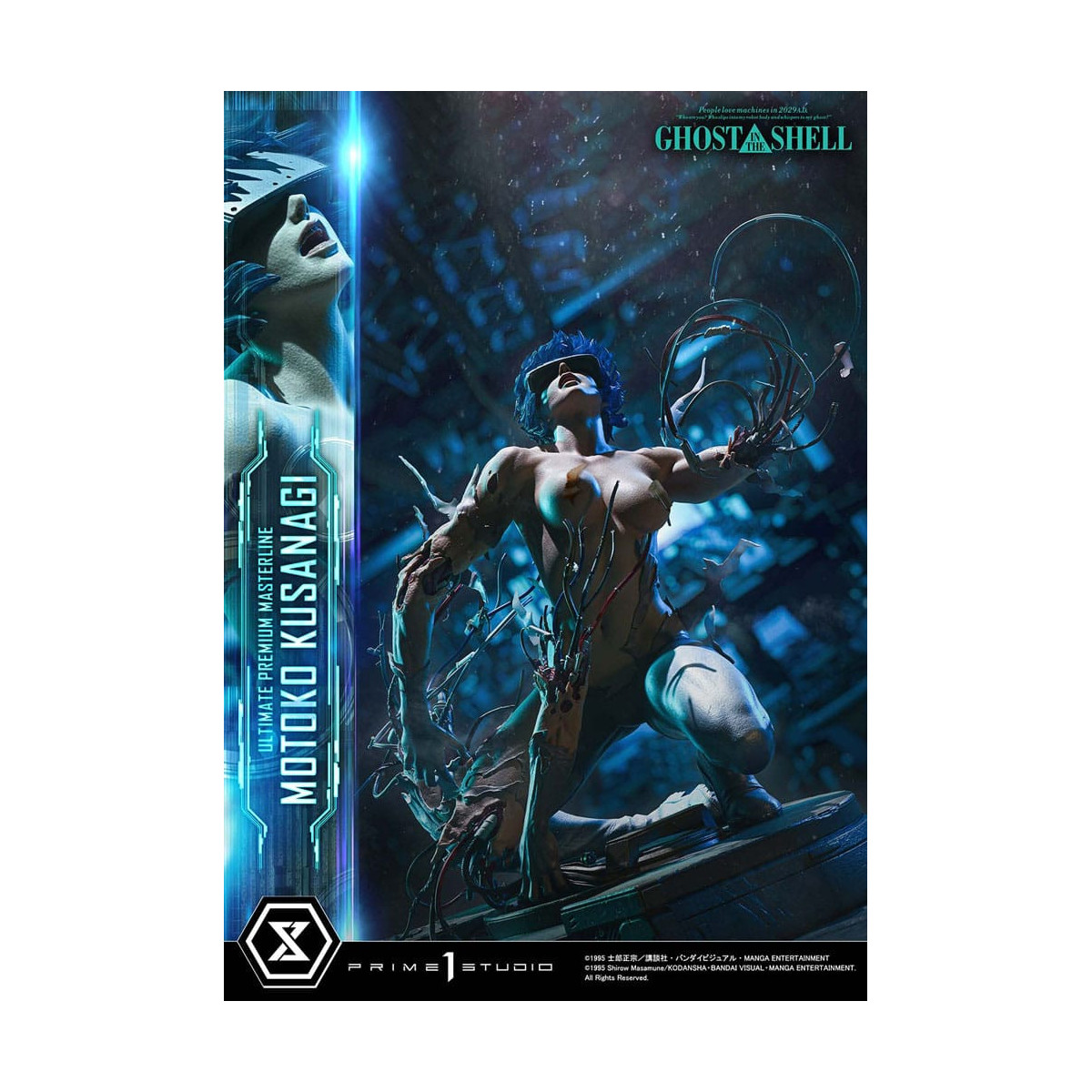 Prime 1 Studio Ghost in the Shell - Motoko Kusanagi Ultimate Premium Masterline Serie 1/4