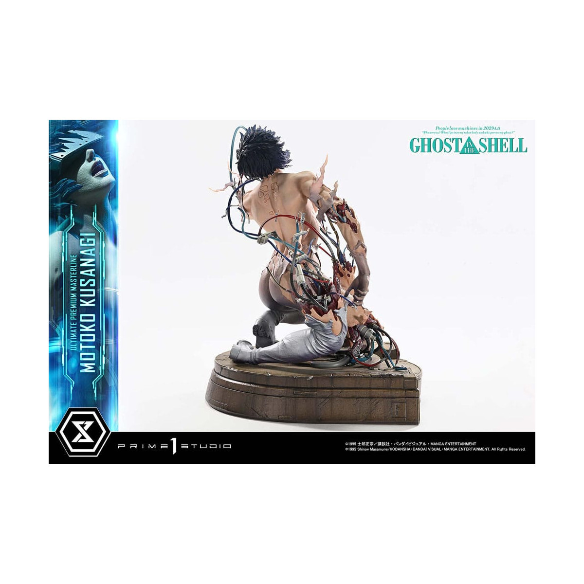 Prime 1 Studio Ghost in the Shell - Motoko Kusanagi Ultimate Premium Masterline Serie 1/4