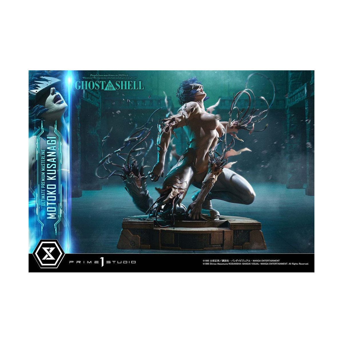 Prime 1 Studio Ghost in the Shell - Motoko Kusanagi Ultimate Premium Masterline Serie 1/4