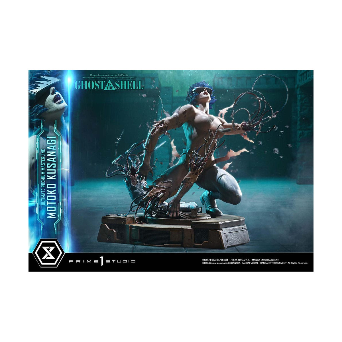 Prime 1 Studio Ghost in the Shell - Motoko Kusanagi Ultimate Premium Masterline Serie 1/4