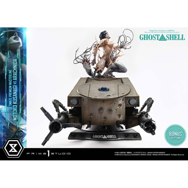 Prime 1 Studio Ghost in the Shell - Motoko Kusanagi vs Arachnida Bonus Version Ultimate Premium Masterline Serie 1/4