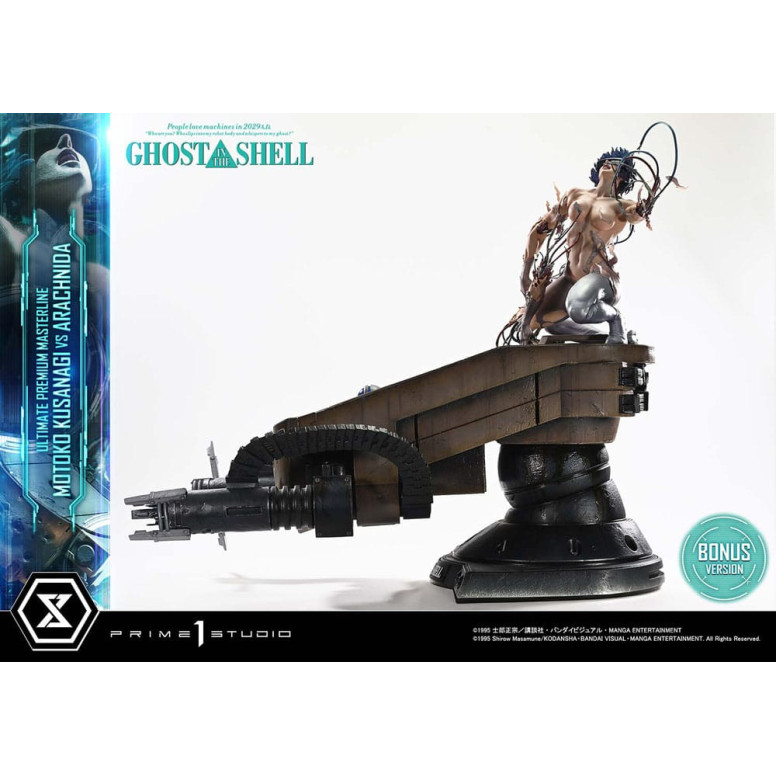 Prime 1 Studio Ghost in the Shell - Motoko Kusanagi vs Arachnida Bonus Version Ultimate Premium Masterline Serie 1/4