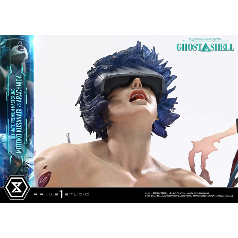 Prime 1 Studio Ghost in the Shell - Motoko Kusanagi vs Arachnida Bonus Version Ultimate Premium Masterline Serie 1/4