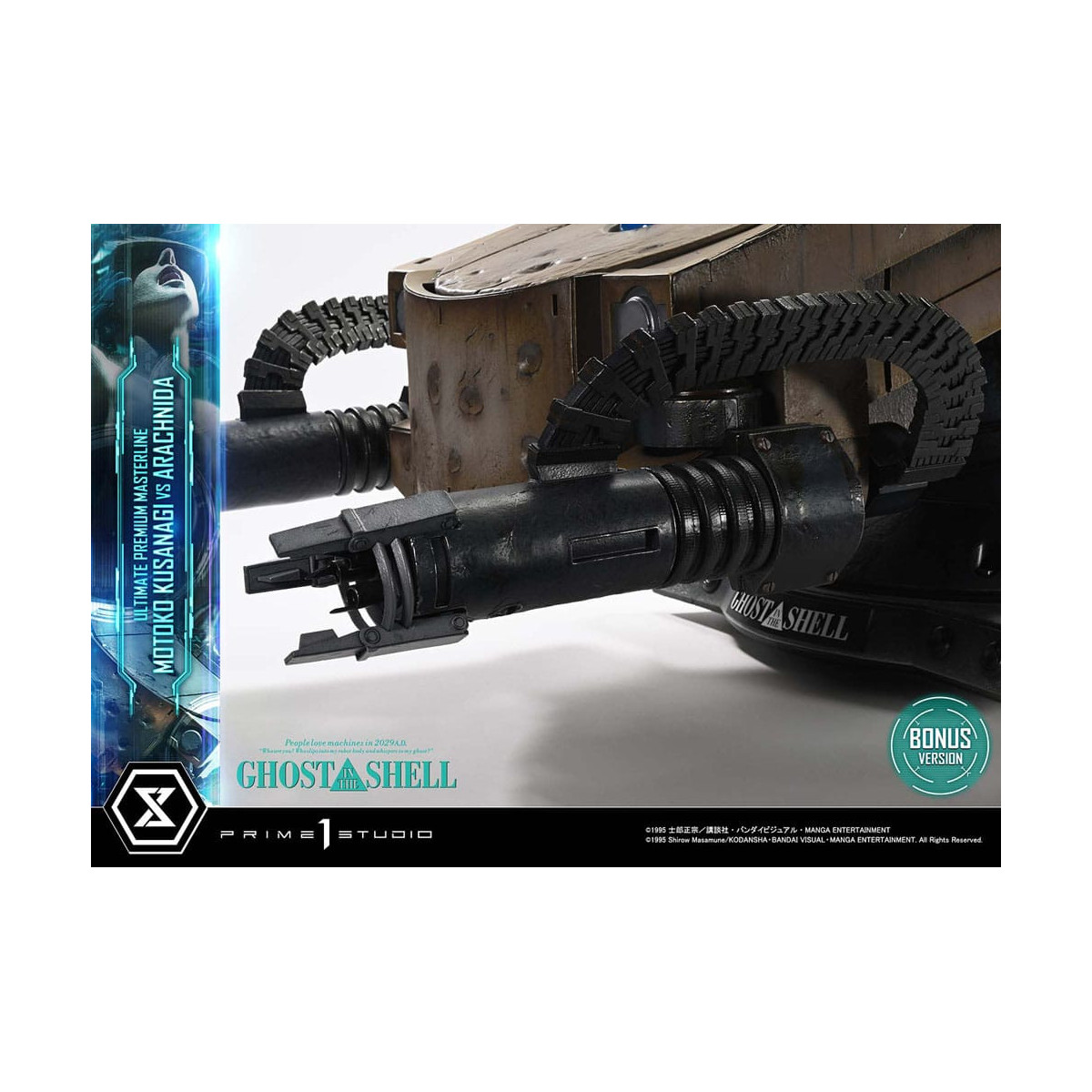 Prime 1 Studio Ghost in the Shell - Motoko Kusanagi vs Arachnida Bonus Version Ultimate Premium Masterline Serie 1/4