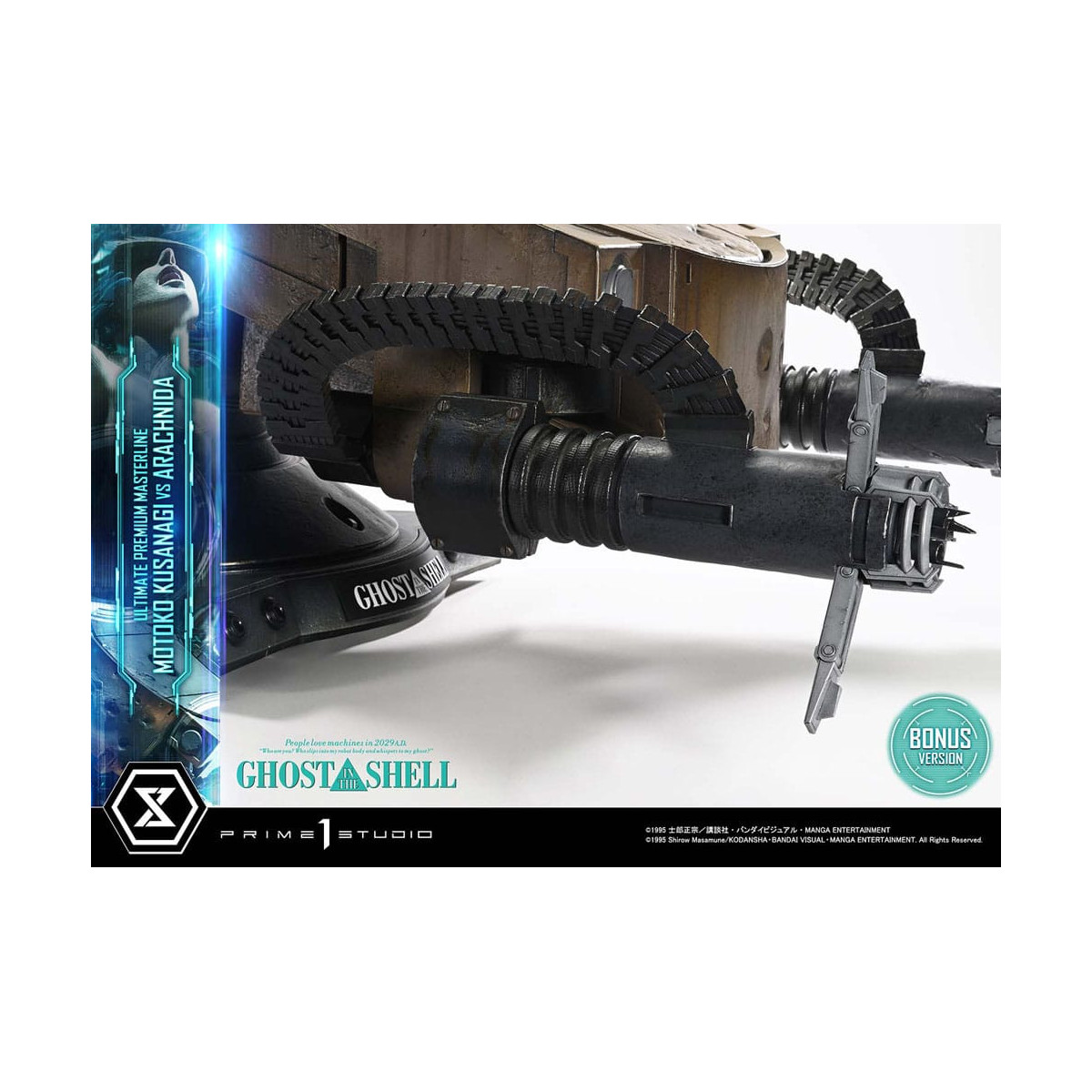 Prime 1 Studio Ghost in the Shell - Motoko Kusanagi vs Arachnida Bonus Version Ultimate Premium Masterline Serie 1/4