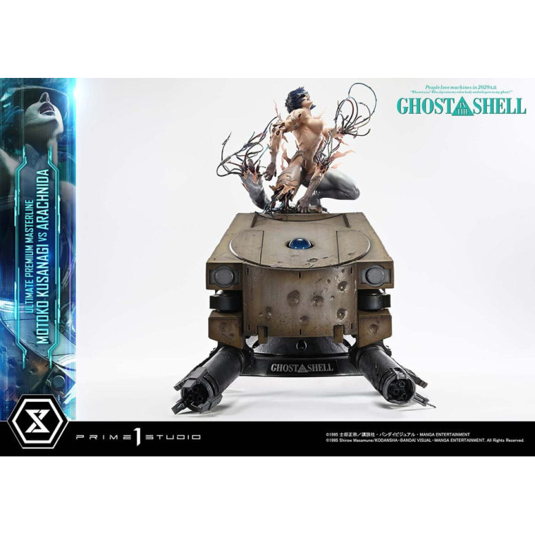 Prime 1 Studio Ghost in the Shell - Motoko Kusanagi vs Arachnida Bonus Version Ultimate Premium Masterline Serie 1/4