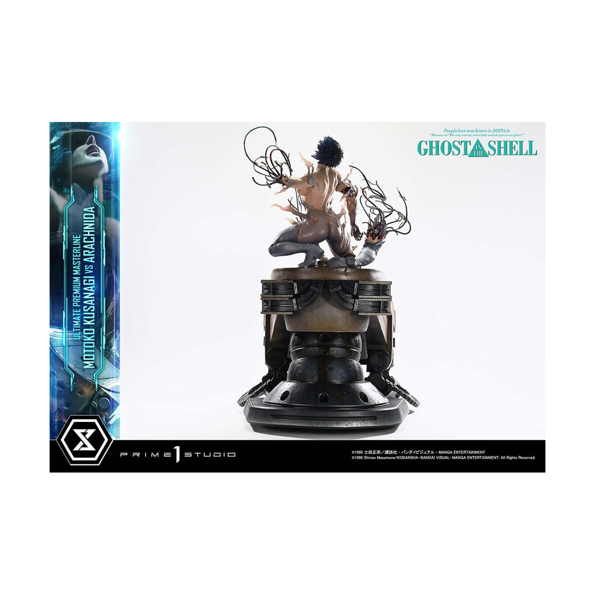Prime 1 Studio Ghost in the Shell - Motoko Kusanagi vs Arachnida Bonus Version Ultimate Premium Masterline Serie 1/4