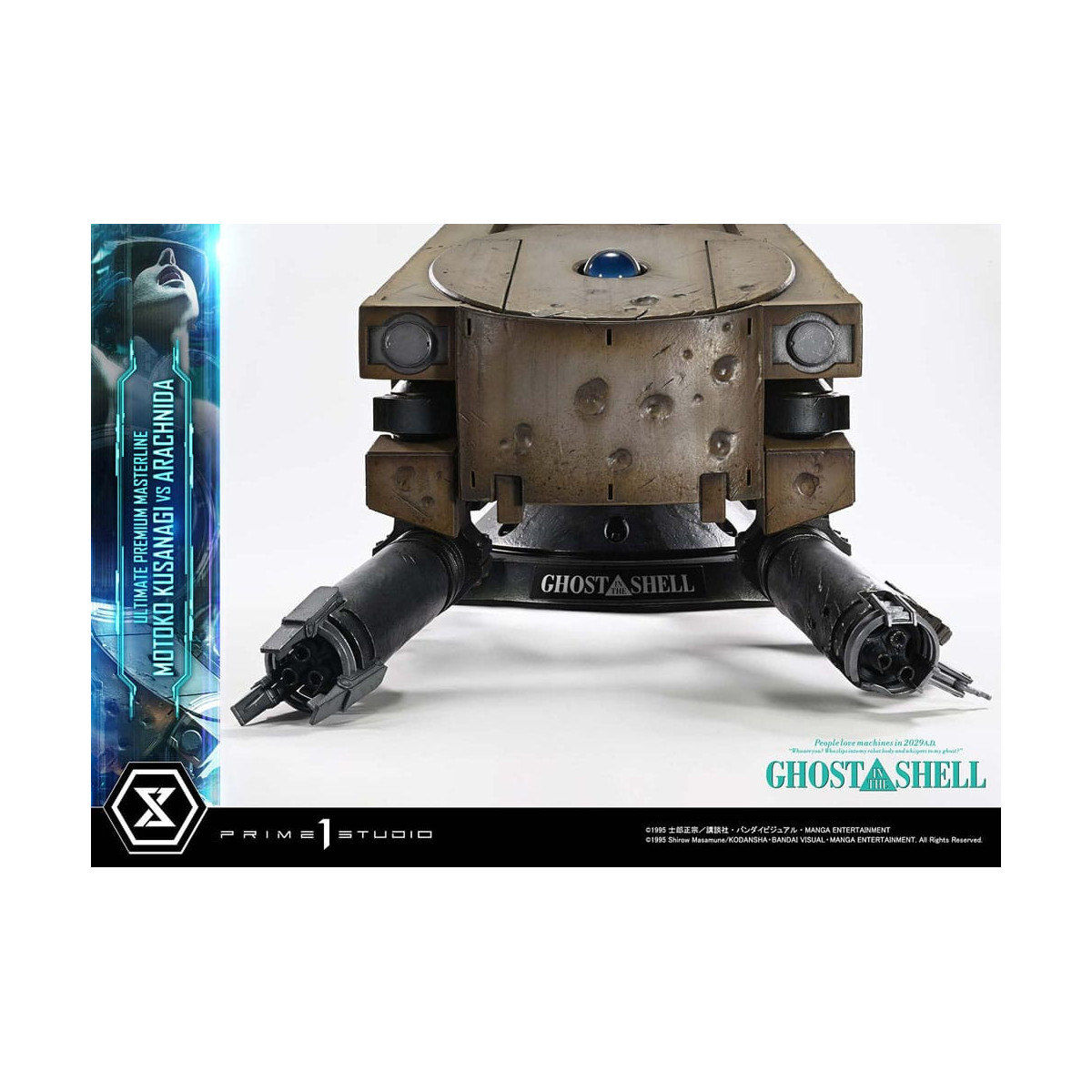 Prime 1 Studio Ghost in the Shell - Motoko Kusanagi vs Arachnida Bonus Version Ultimate Premium Masterline Serie 1/4