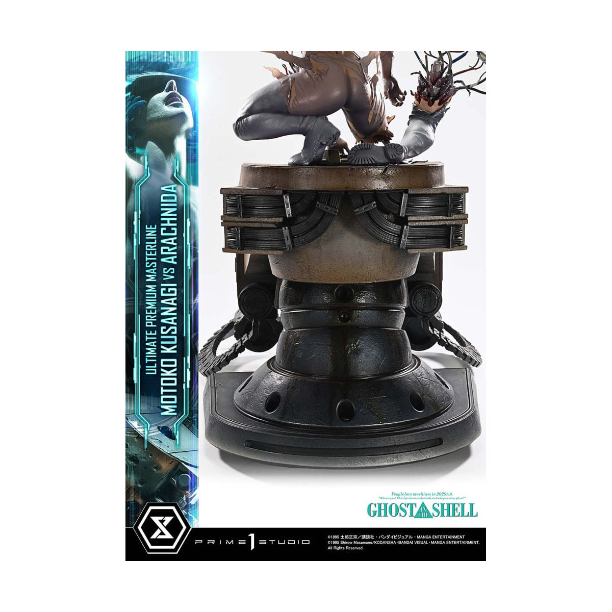 Prime 1 Studio Ghost in the Shell - Motoko Kusanagi vs Arachnida Bonus Version Ultimate Premium Masterline Serie 1/4