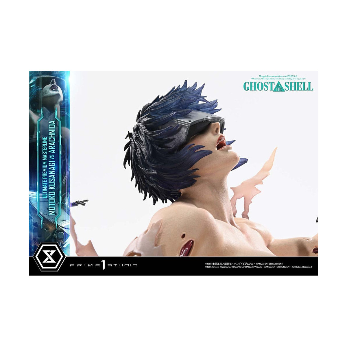 Prime 1 Studio Ghost in the Shell - Motoko Kusanagi vs Arachnida Bonus Version Ultimate Premium Masterline Serie 1/4