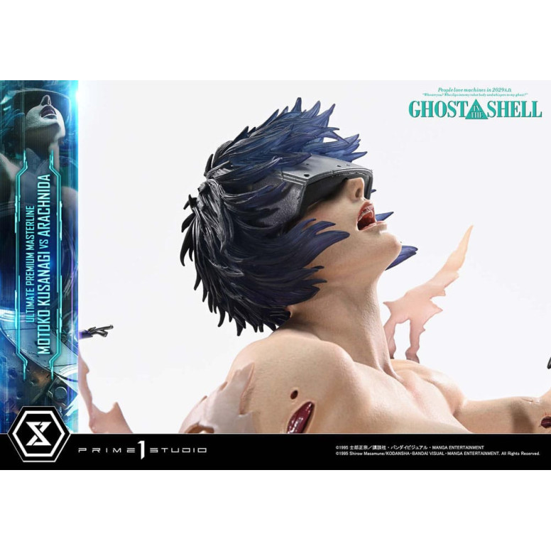 Prime 1 Studio Ghost in the Shell - Motoko Kusanagi vs Arachnida Bonus Version Ultimate Premium Masterline Serie 1/4