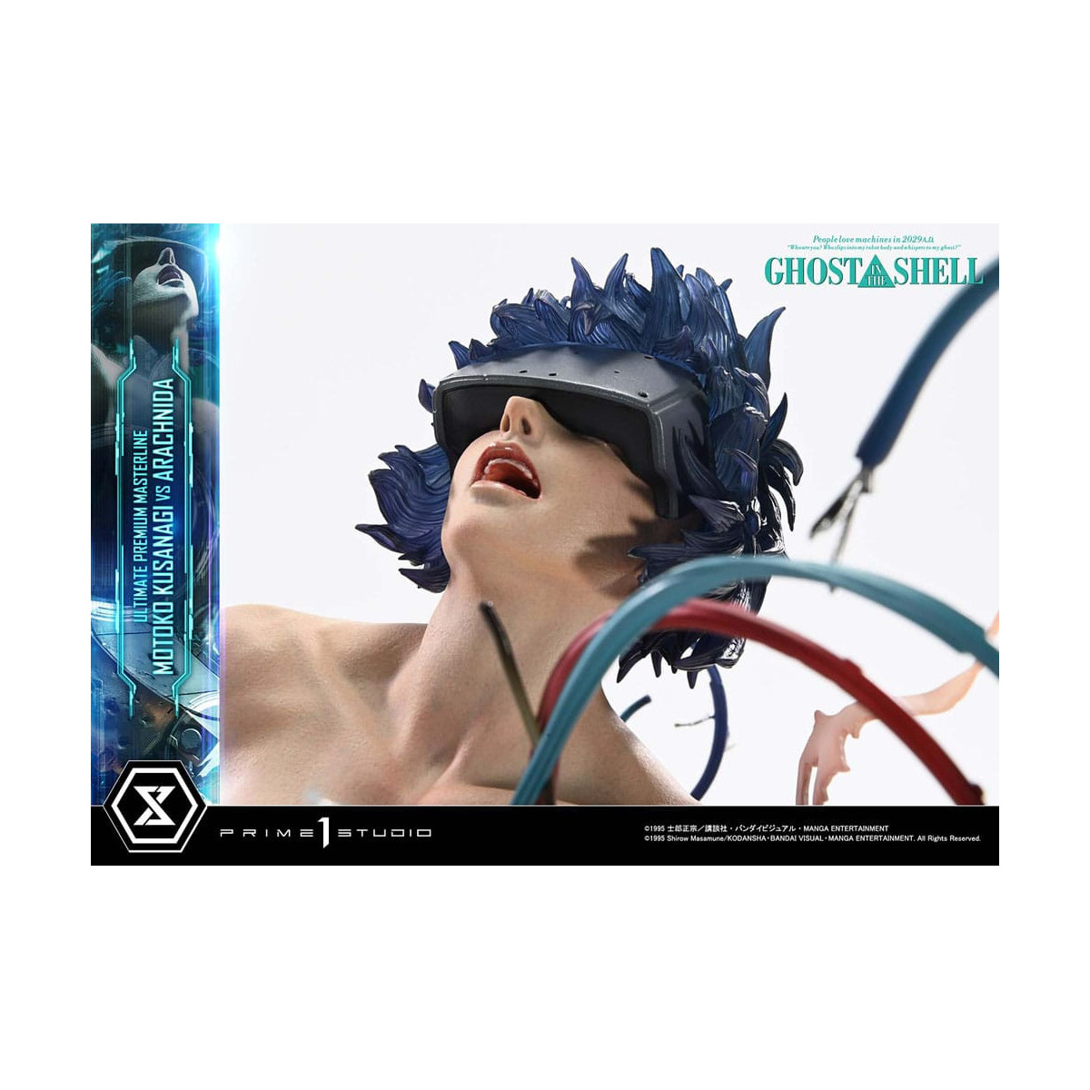Prime 1 Studio Ghost in the Shell - Motoko Kusanagi vs Arachnida Bonus Version Ultimate Premium Masterline Serie 1/4