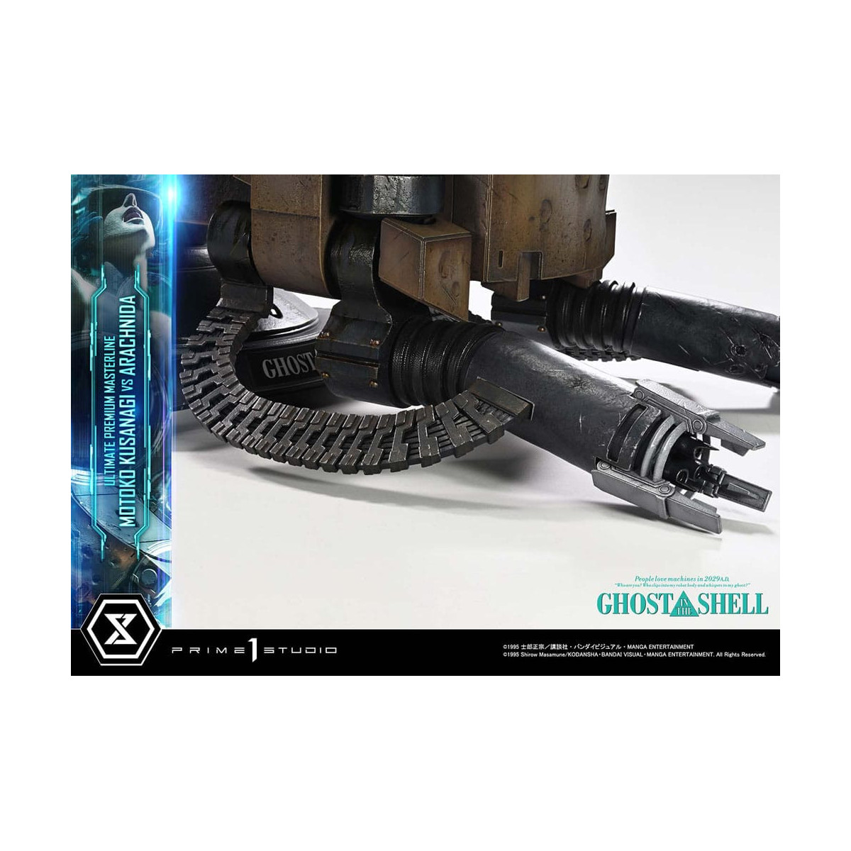 Prime 1 Studio Ghost in the Shell - Motoko Kusanagi vs Arachnida Bonus Version Ultimate Premium Masterline Serie 1/4