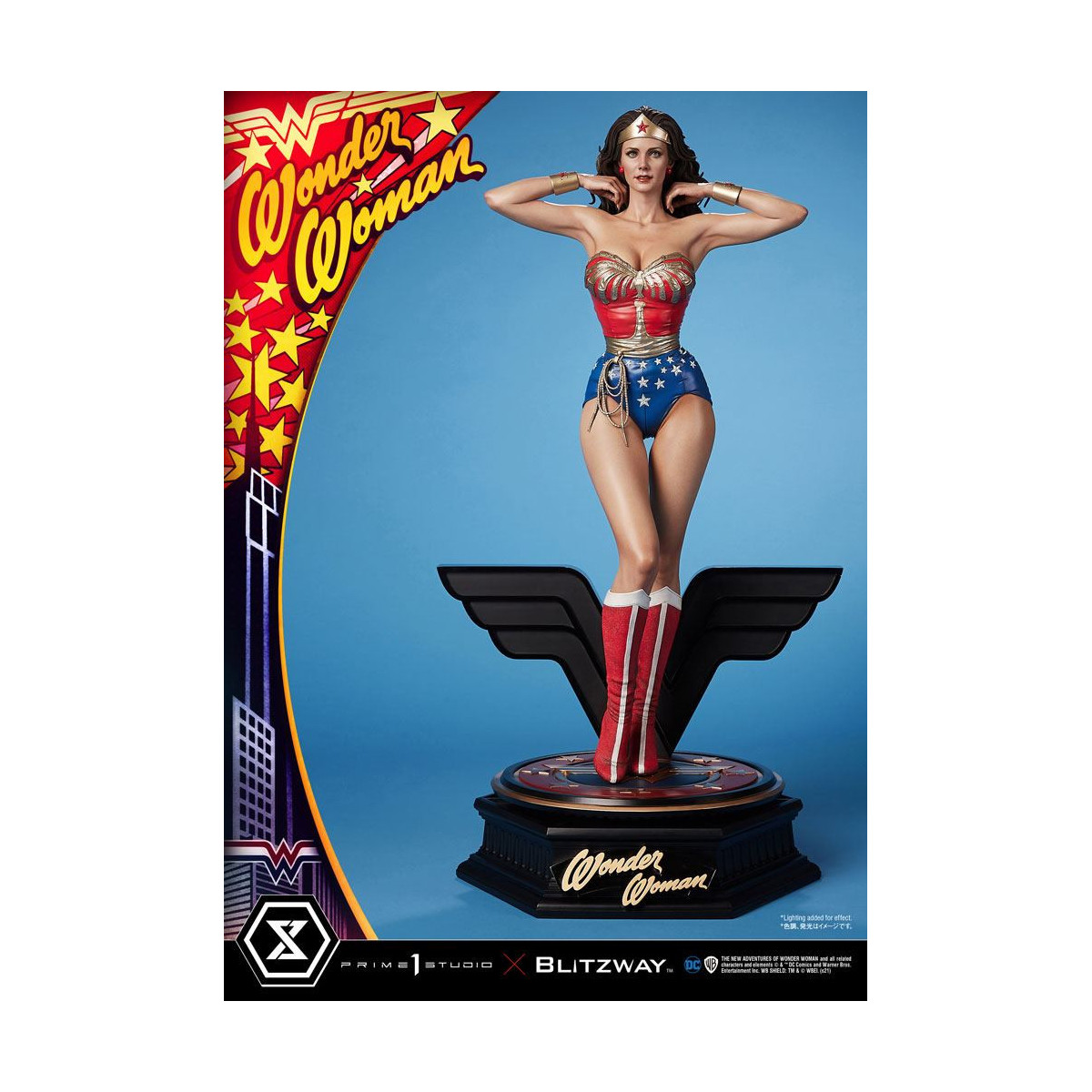 Prime 1 Studio X Blitzway DC Comics - Lynda Carter Wonder Woman 1975 1/3 Statue