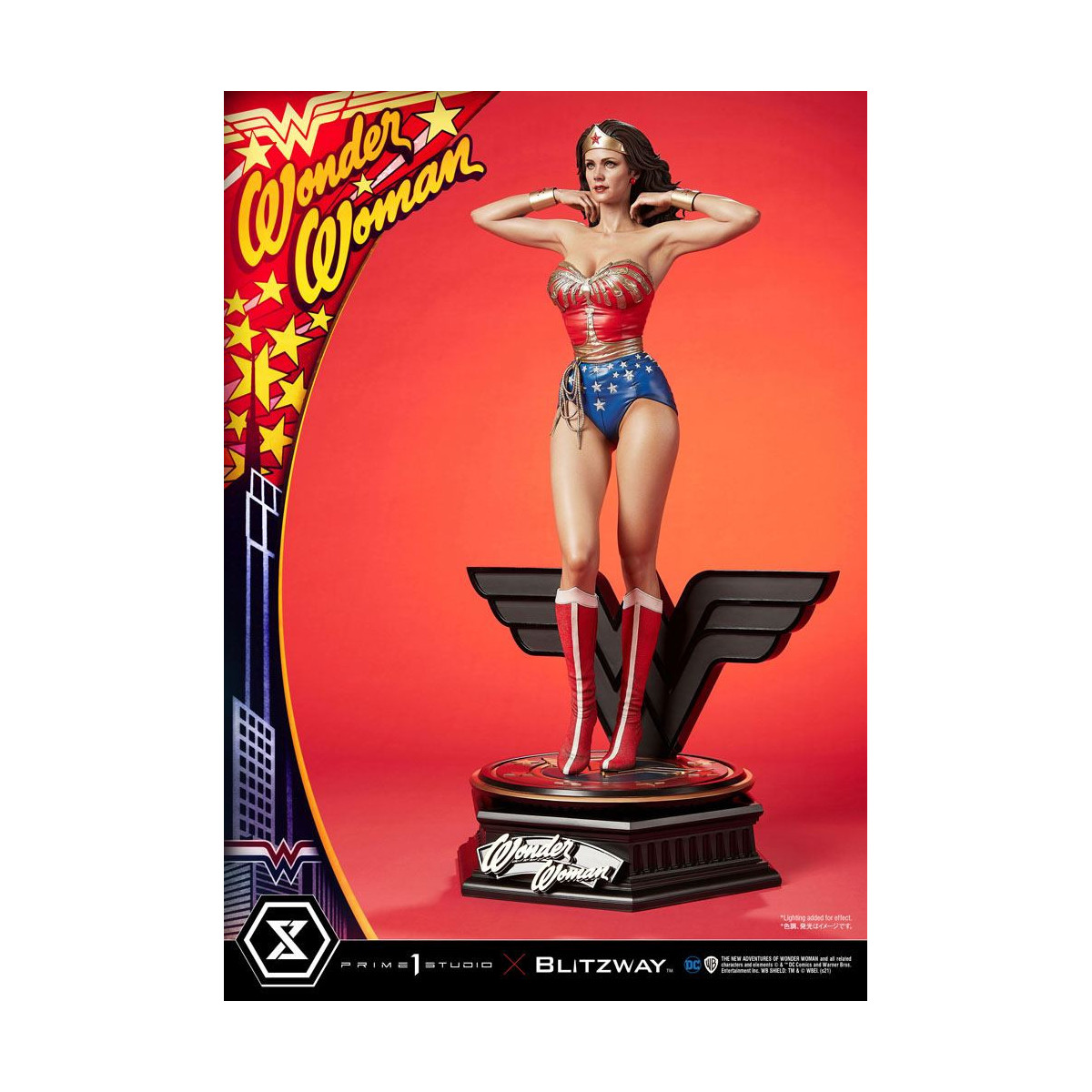 Prime 1 Studio X Blitzway DC Comics - Lynda Carter Wonder Woman 1975 1/3 Statue