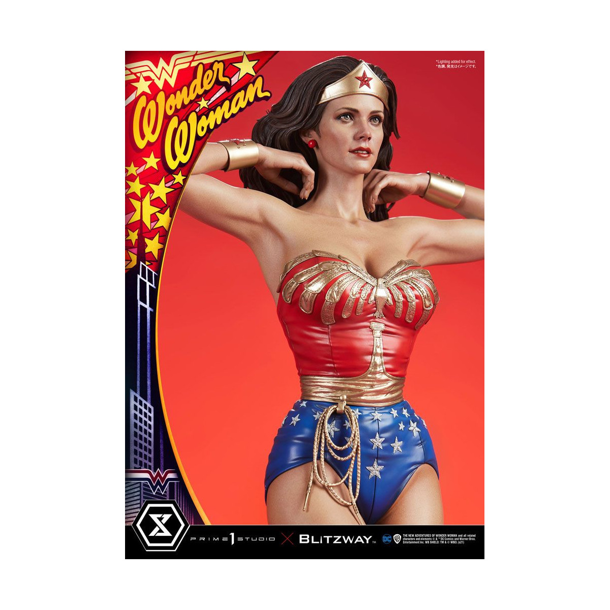 Prime 1 Studio X Blitzway DC Comics - Lynda Carter Wonder Woman 1975 1/3 Statue