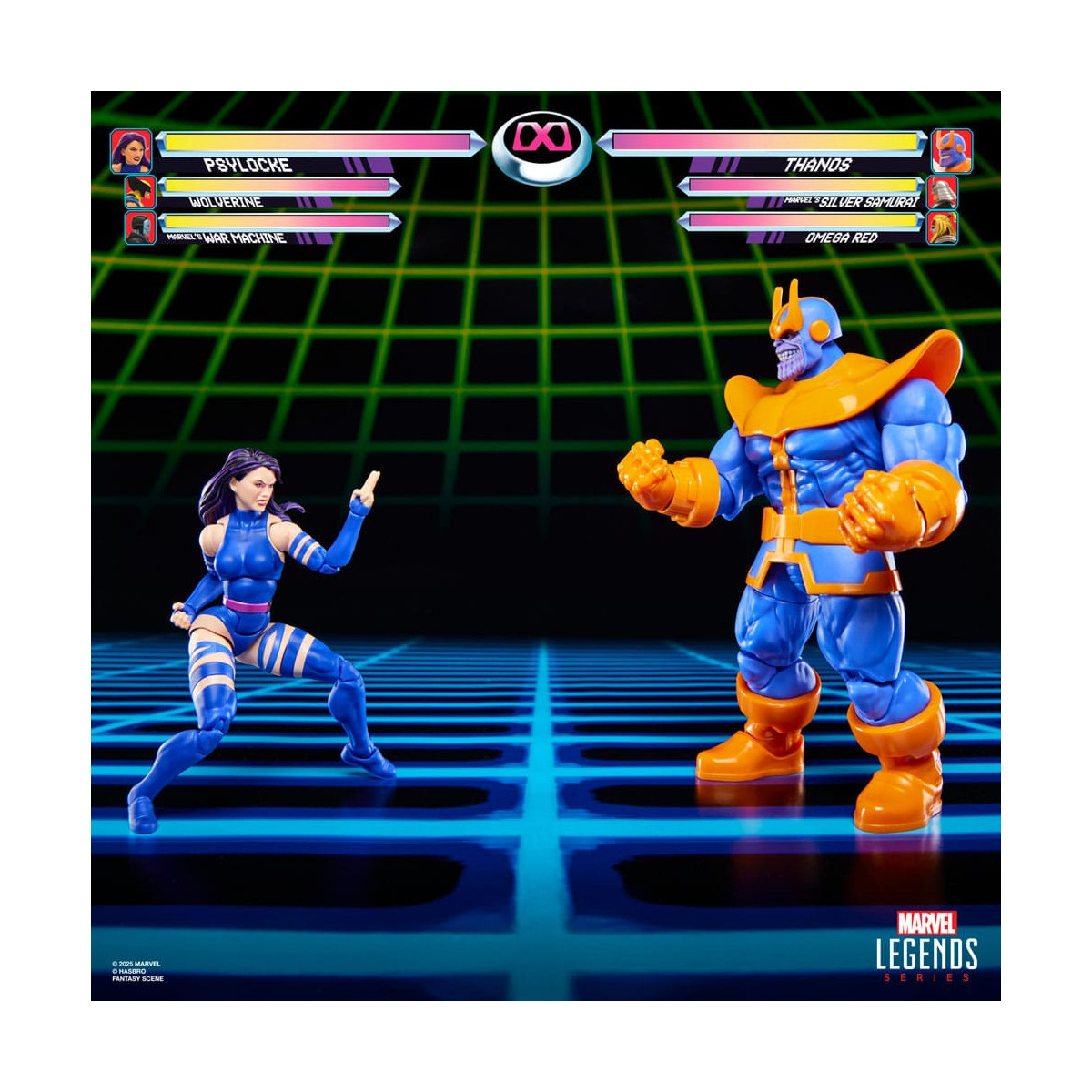 Hasbro Marvel Legends Serie Gamerverse - Psylocke vs. Thanos