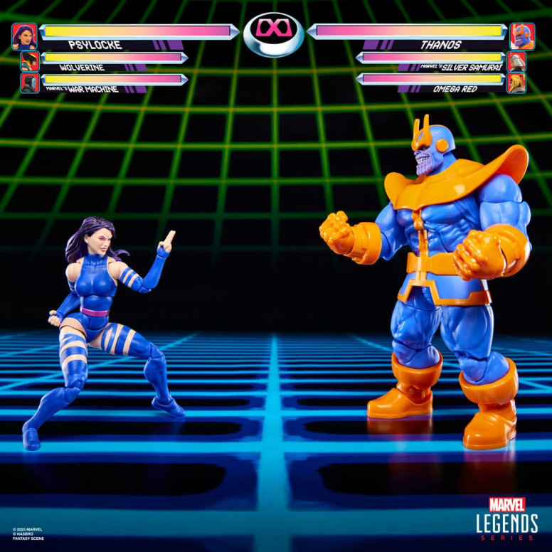 Hasbro Marvel Legends Serie Gamerverse - Psylocke vs. Thanos