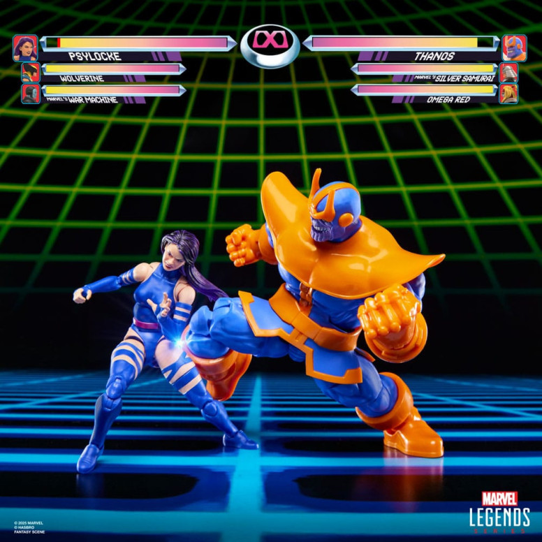 Hasbro Marvel Legends Serie Gamerverse - Psylocke vs. Thanos