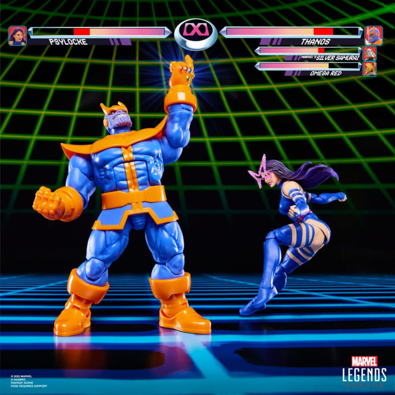 Hasbro Marvel Legends Serie Gamerverse - Psylocke vs. Thanos