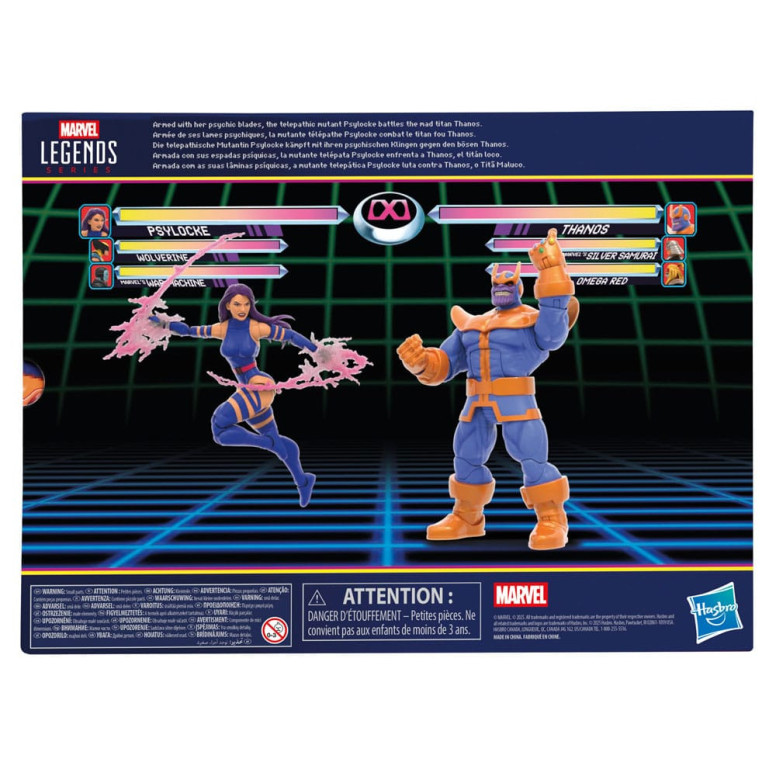 Hasbro Marvel Legends Serie Gamerverse - Psylocke vs. Thanos