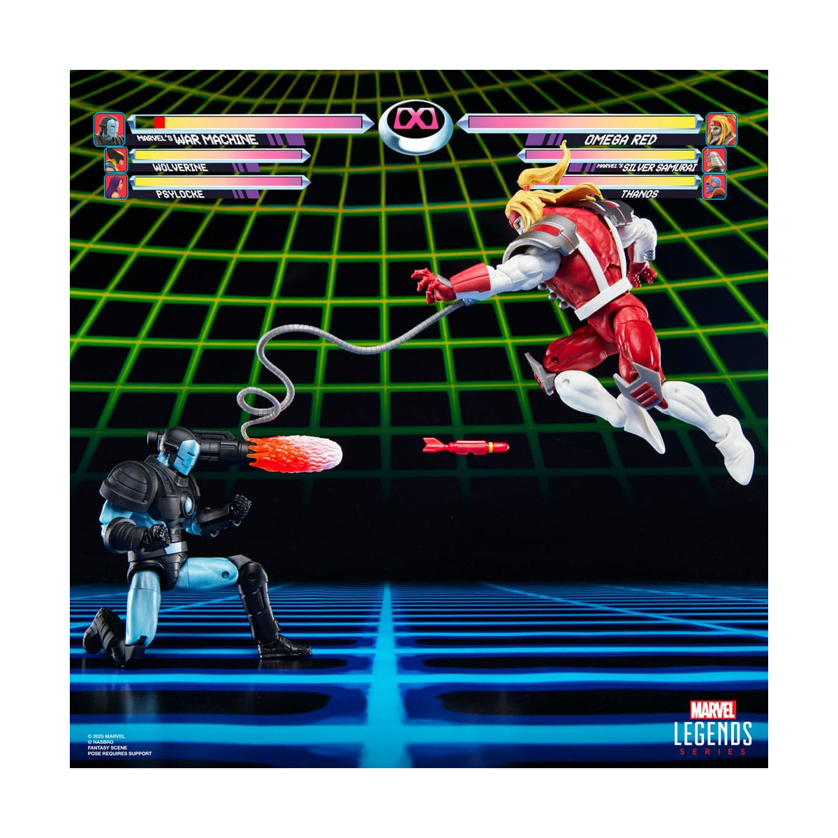 Hasbro Marvel Legends Serie Gamerverse - Kriegsmaschine vs. Omega Red