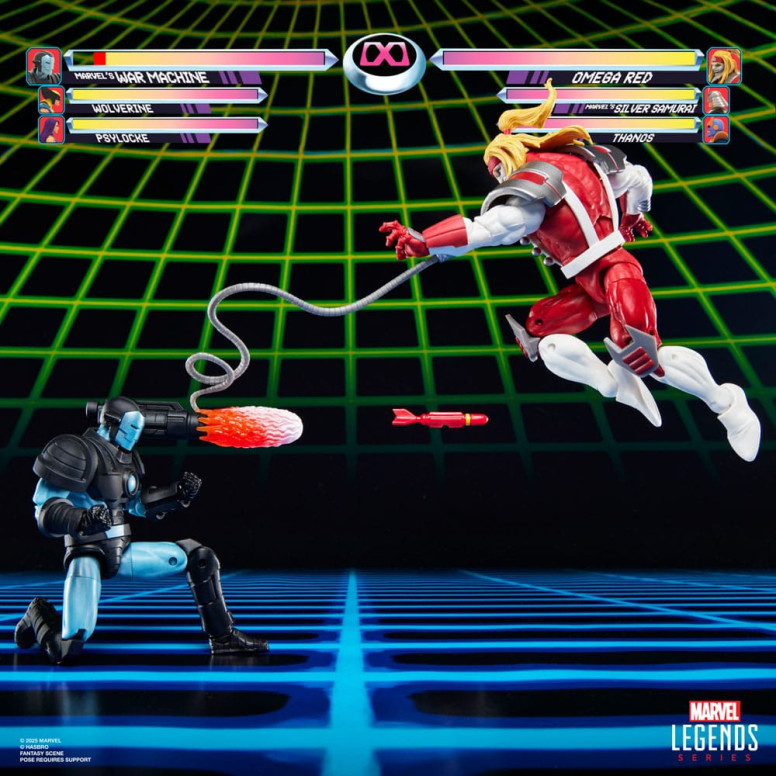 Hasbro Marvel Legends Serie Gamerverse - Kriegsmaschine vs. Omega Red