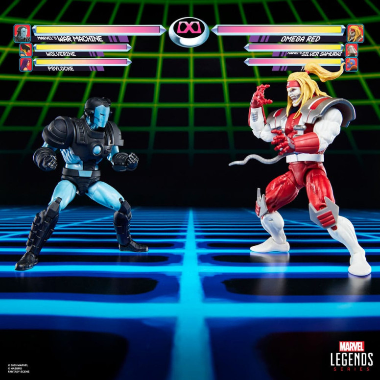 Hasbro Marvel Legends Serie Gamerverse - Kriegsmaschine vs. Omega Red