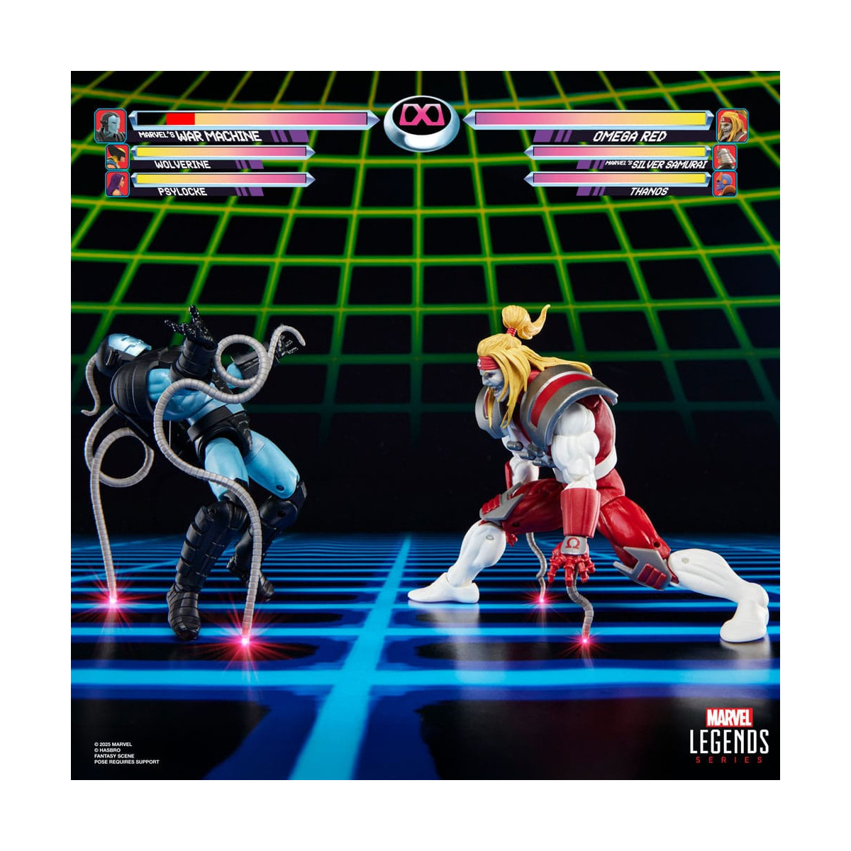 Hasbro Marvel Legends Serie Gamerverse - Kriegsmaschine vs. Omega Red