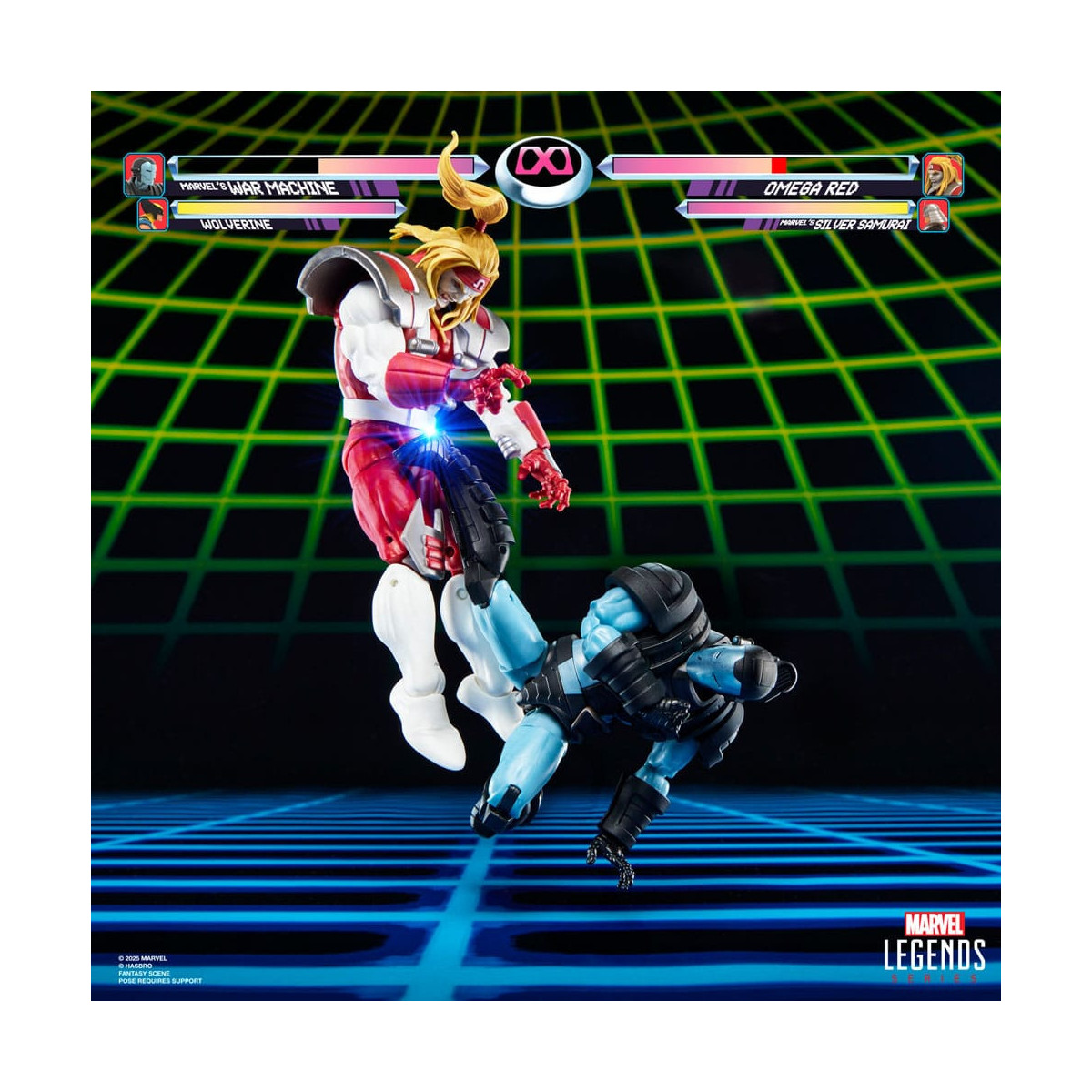 Hasbro Marvel Legends Serie Gamerverse - Kriegsmaschine vs. Omega Red