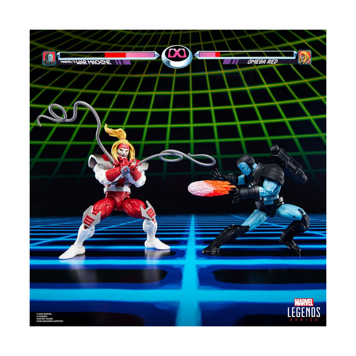 Hasbro Marvel Legends Serie Gamerverse - Kriegsmaschine vs. Omega Red