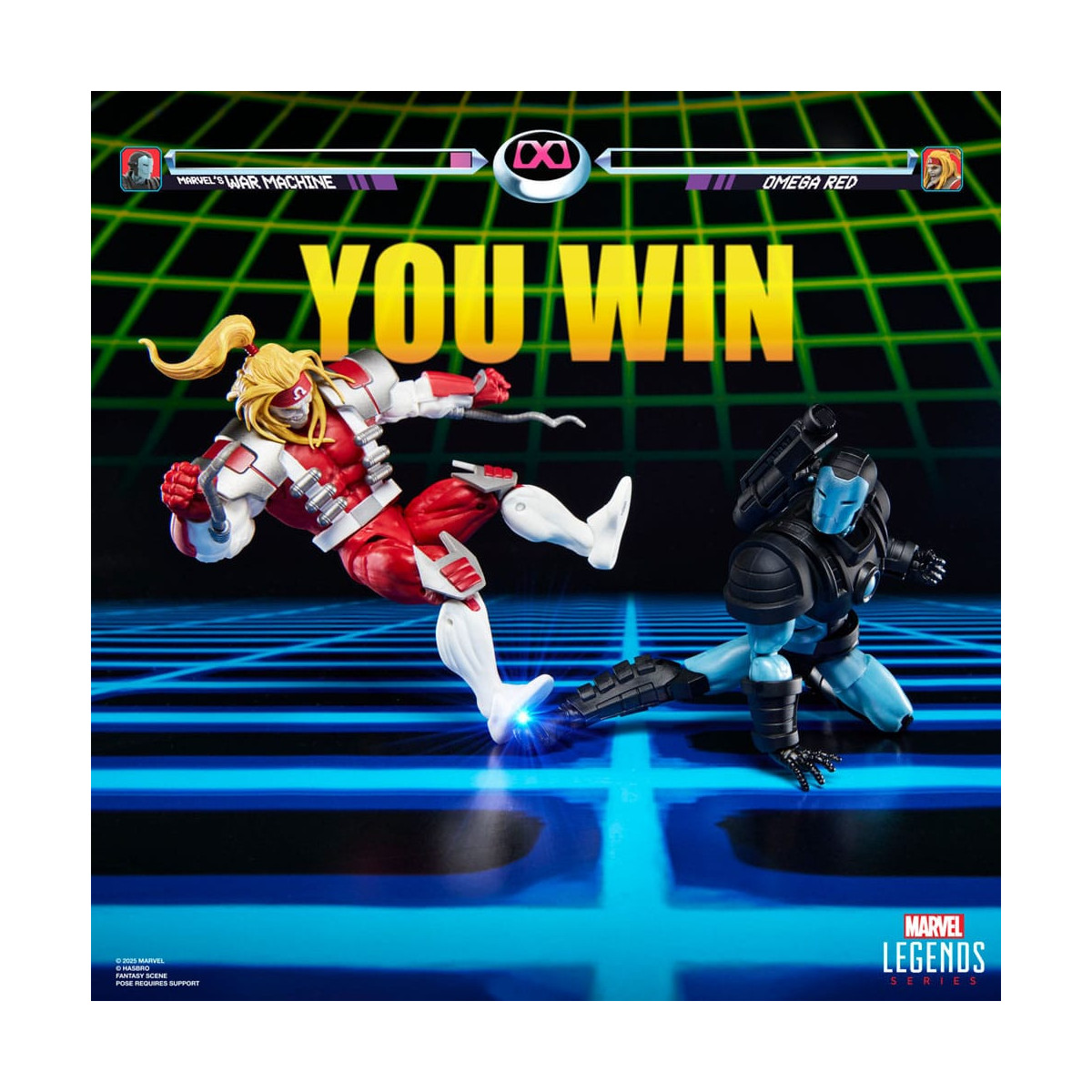 Hasbro Marvel Legends Serie Gamerverse - Kriegsmaschine vs. Omega Red