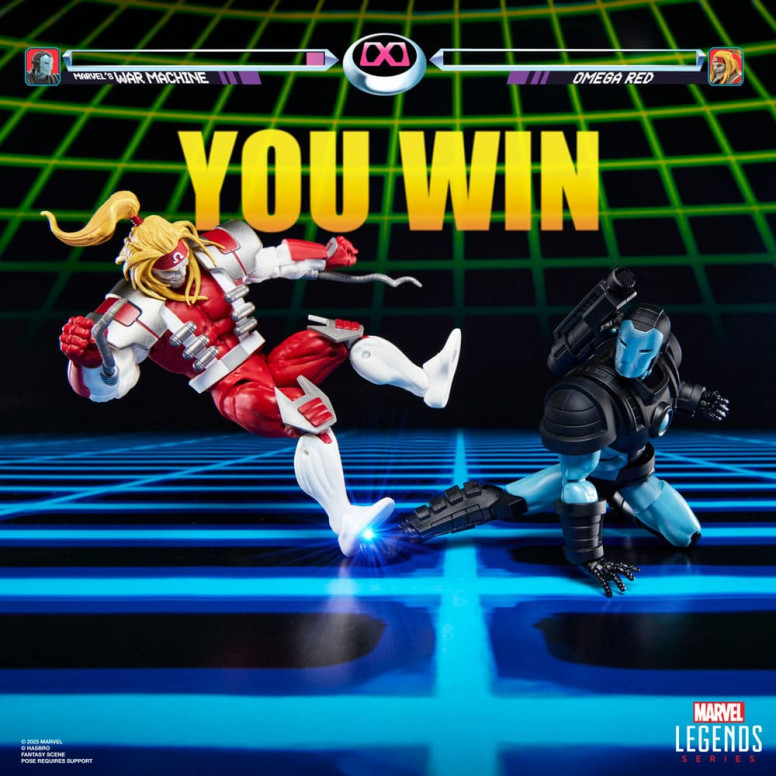 Hasbro Marvel Legends Serie Gamerverse - Kriegsmaschine vs. Omega Red