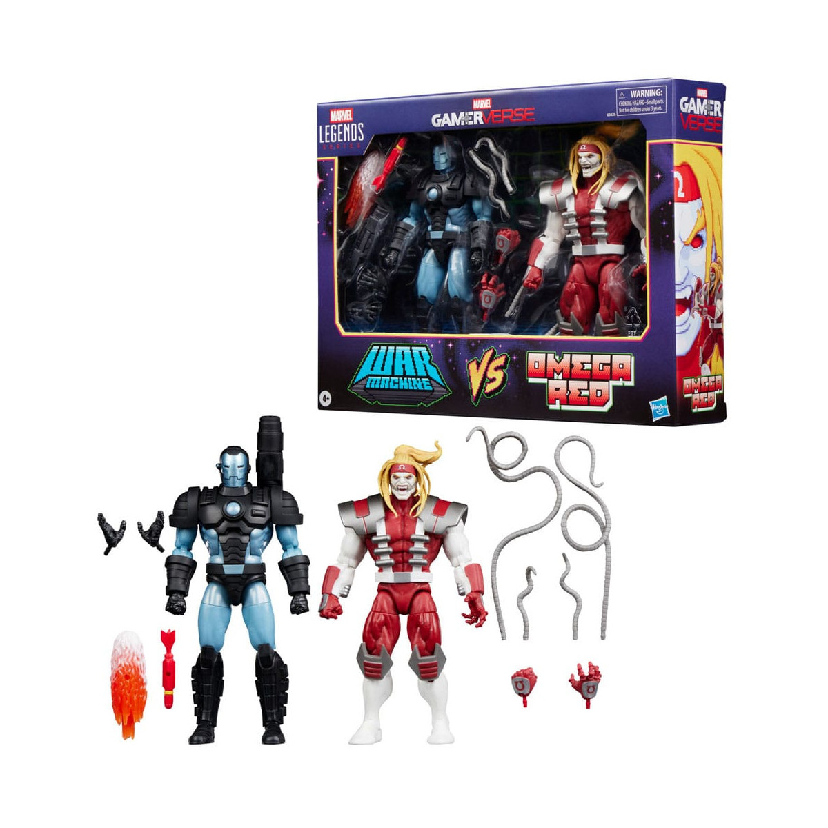 Hasbro Marvel Legends Serie Gamerverse - Kriegsmaschine vs. Omega Red