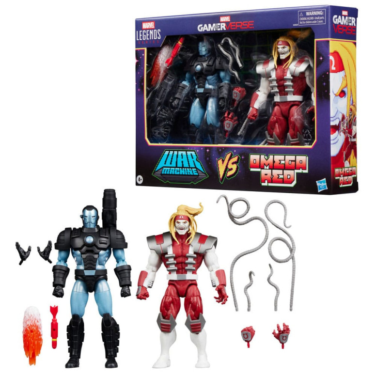Hasbro Marvel Legends Serie Gamerverse - Kriegsmaschine vs. Omega Red